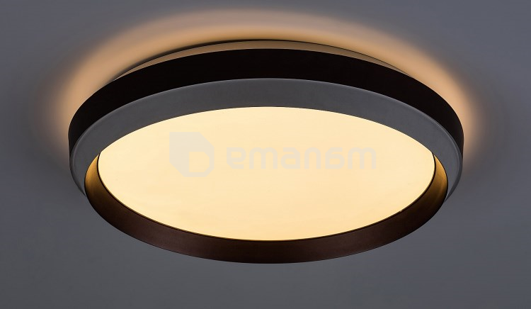 ჭერის სანათი Rabalux FONTANA LED 24W 3000K Ø390 ლითონი ყავისფერი 71159
