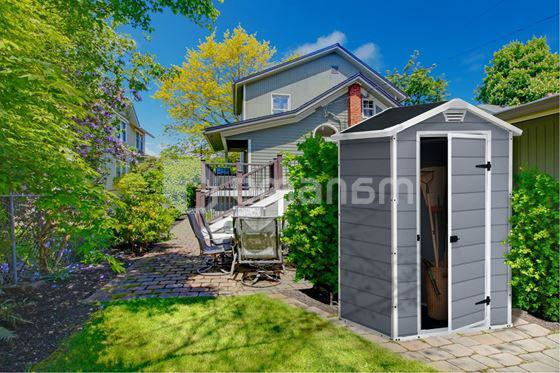 ბლოკი სამეურნეო Keter MANOR 4х3 ნაცრისფერი (230446)