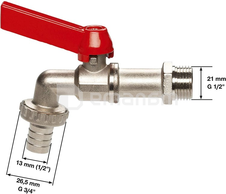 ონკანი Gardena 7332-20 1/2"