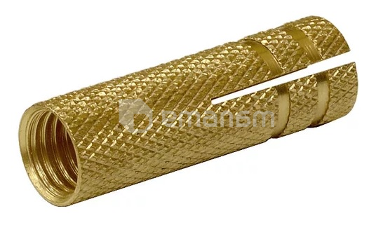 ანკერი ჩასაჭედებელი თითბირის Tech-Krep M6 10 ც