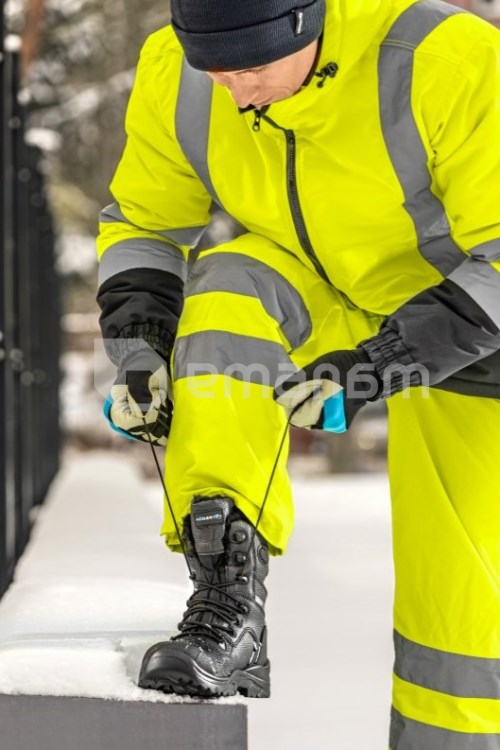 სამუშაო ფეხსაცმელი შავი Hoegert S3 HT5K563 45