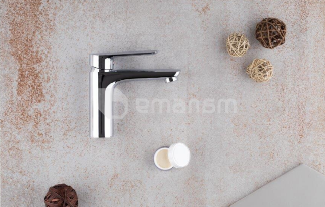 ხელსაბანის შემრევი KFA Tanzanit ქრომი