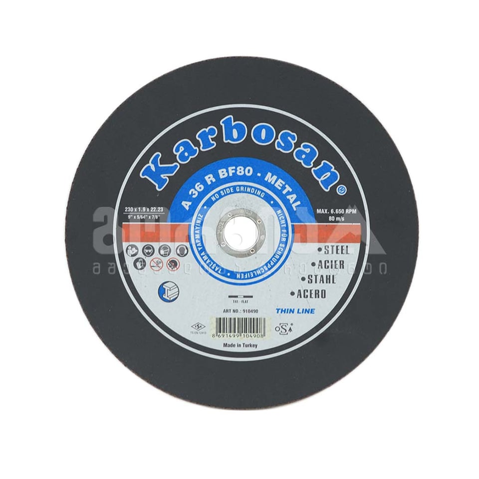 საჭრელი დისკი 230.2,5.22 A36T T41 Karbosan