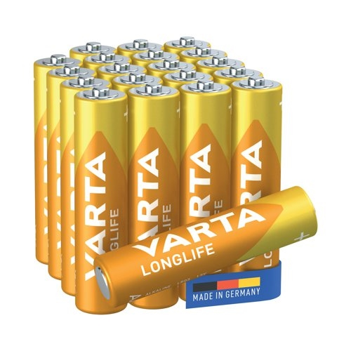 ელემენტი Varta Longlife AAA 1.5V Alkaline 20 ცალი