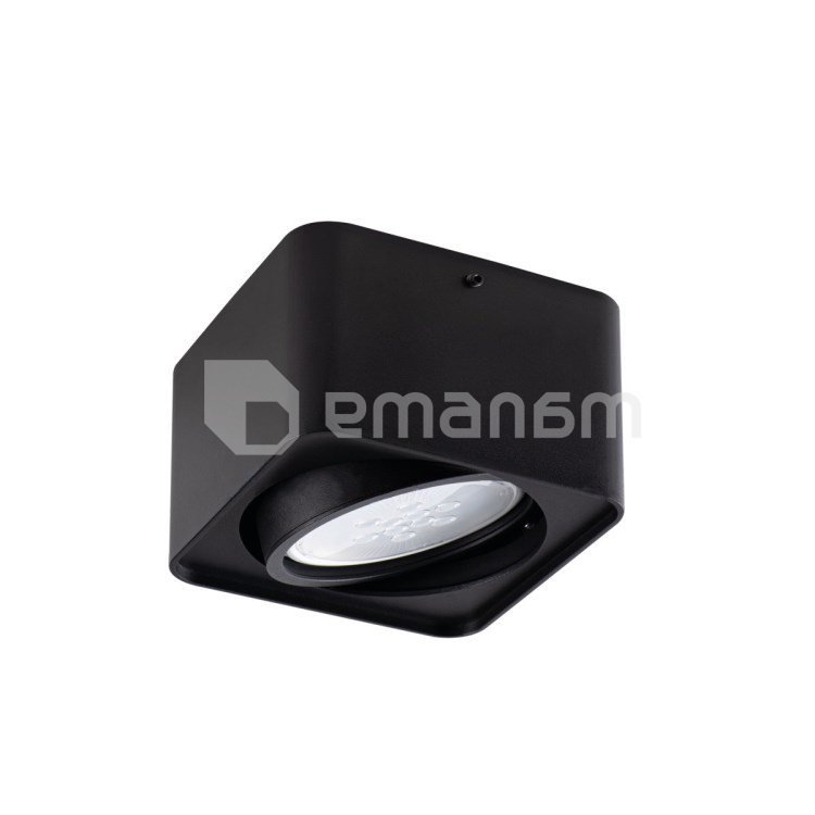 სანათი წერტილოვანი მბრუნავი Kanlux TUBEO ES 50-B GU10 1x MAX 25W