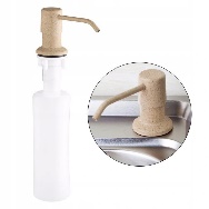 თხევადი საპნის დესპენსერი Laveo DROP, Beige