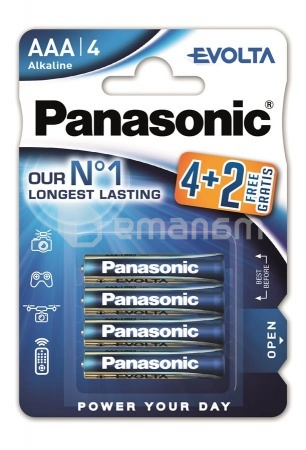 ელემენტი Panasonic AAA 6ც