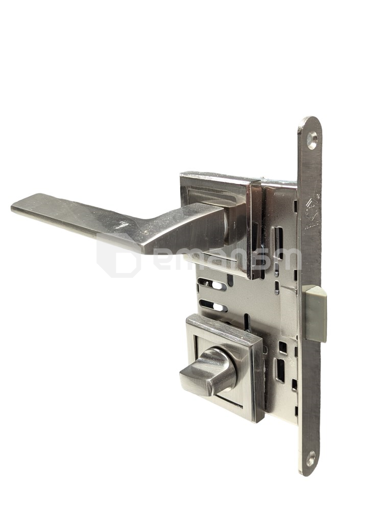 კომპლექტი სახელური და საკეტი BT Group FT2005 SN ბრინჯაო