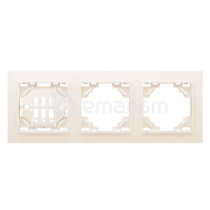 ჩარჩო ჰორიზონტალური EKF ERM-G-303-20 3 განყოფილებიანი ჩალისფერი