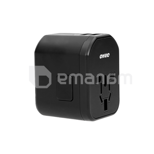 დამტენი უნივერსალური ORNO 2 USB 5В 2.4А 100-240V GOworld