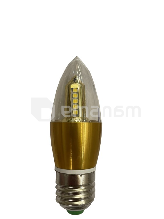 ნათურა სანთელი  5W LED STEEL OYD109-OYD112