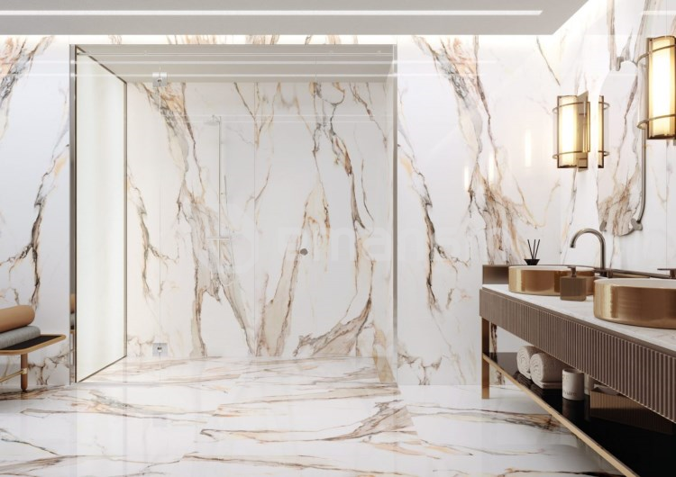 კერამოგრანიტი Cerrad Calacatta Gold 597x597x8 მმ