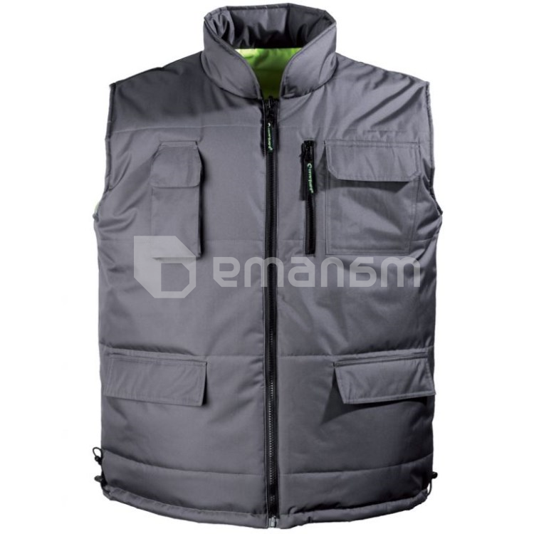 ჟილეტი დათბილული ორმხრივი Coverguard 7HWGY XXL ყვითელი