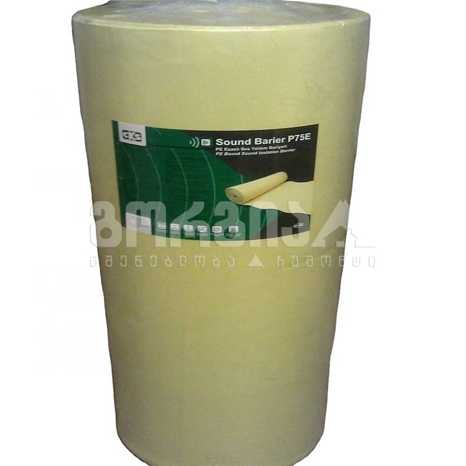 ხმის იზოლაცია P75E - 5მმ (25 მ2) CKS