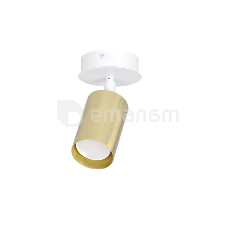 სპოტი 1 EMIBIG ZEN თეთრი ოქროსფერი GU10 1x MAX 30W