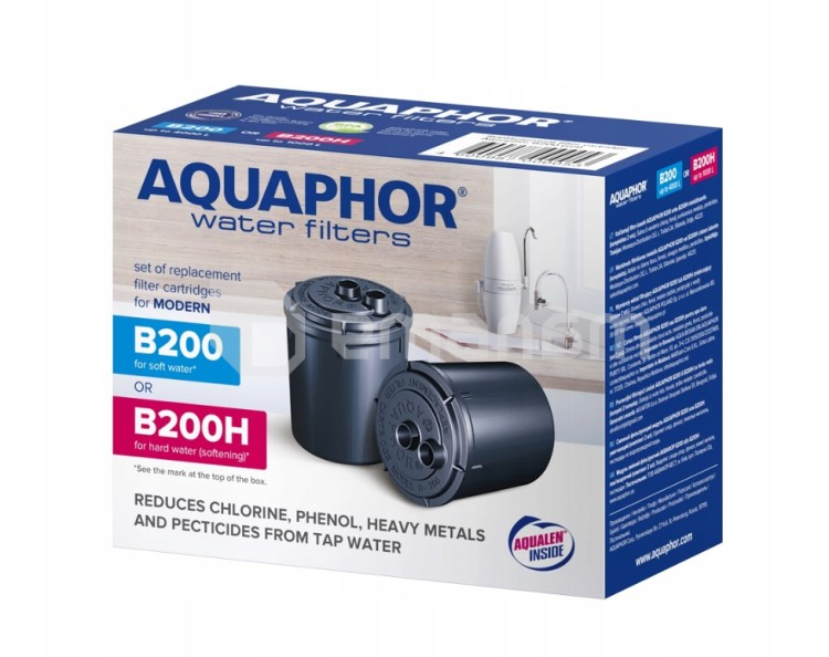შესაცვლელი კარტრიჯები Aquaphor MODERN