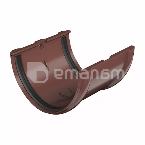 ღარის შემაერთებელი Technonicol 125/82 PVC ყავისფერი