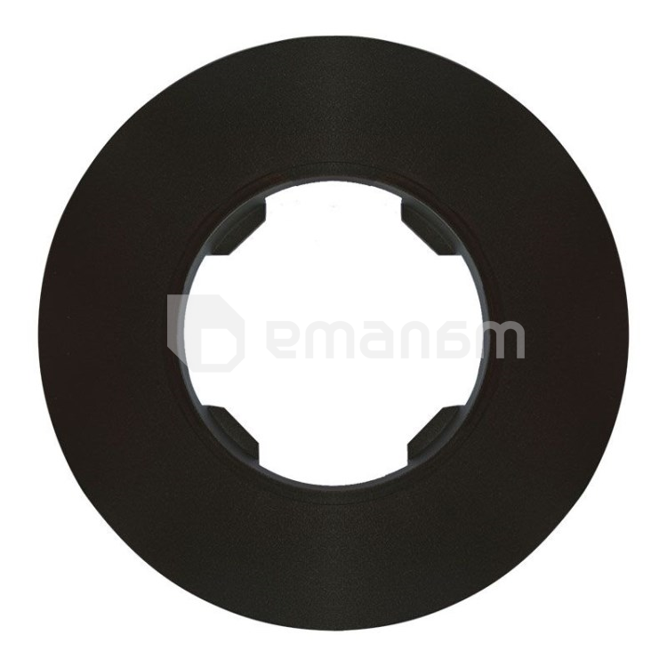 ჩარჩო მრგვალი DPM Soul SEU5001B 1 განყოფილებიანი შავი