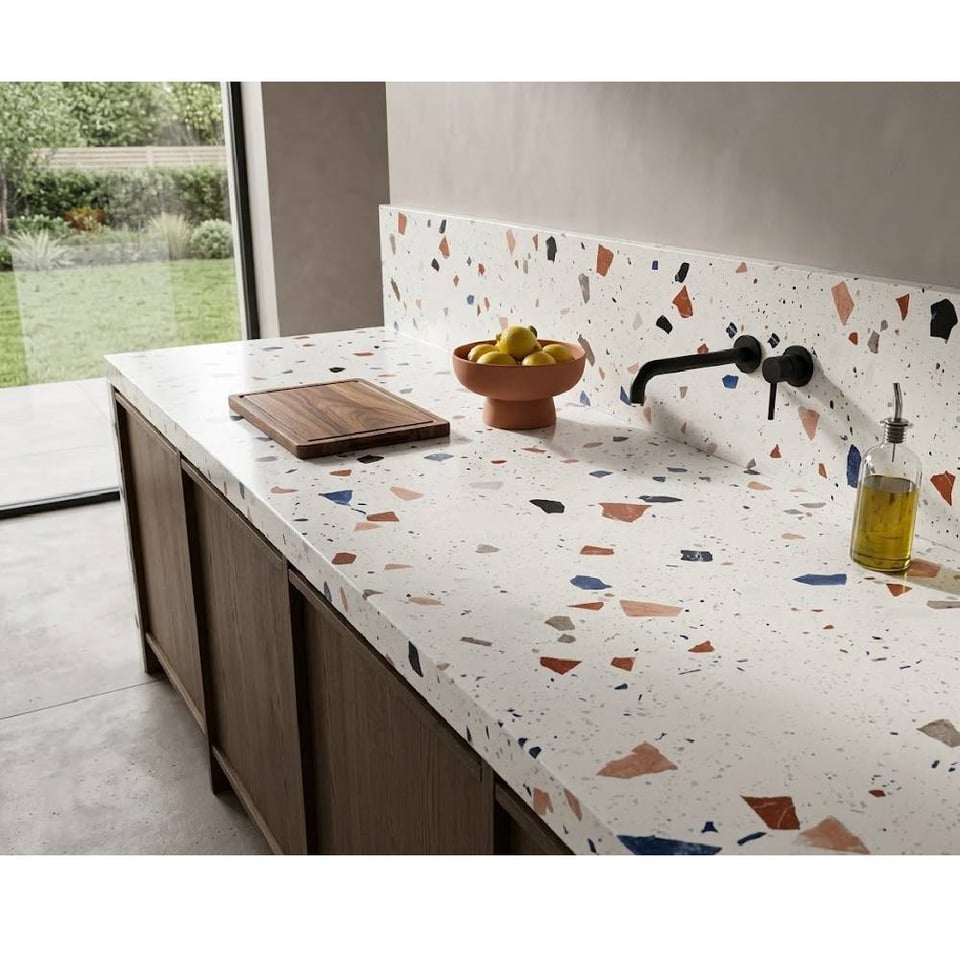 კერამოგრანიტი Itaca CLASSIC CHIPS WHITE CARVING 600X1200