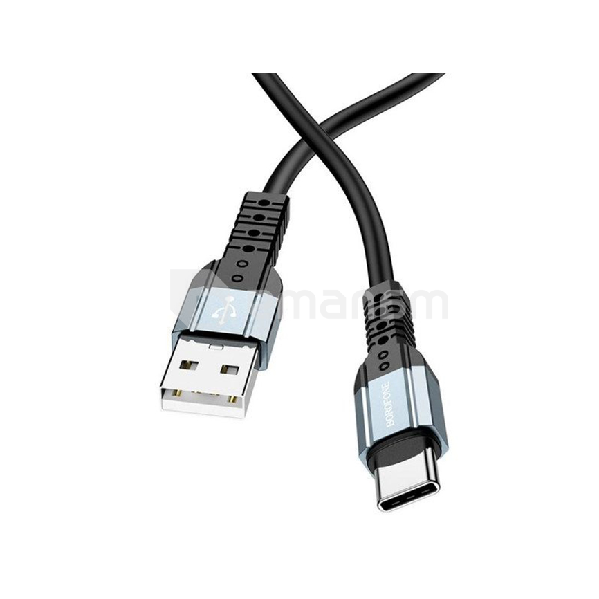 მობილურის დამტენი სადენი Borofone USB-С 1მ 3А BX64-C