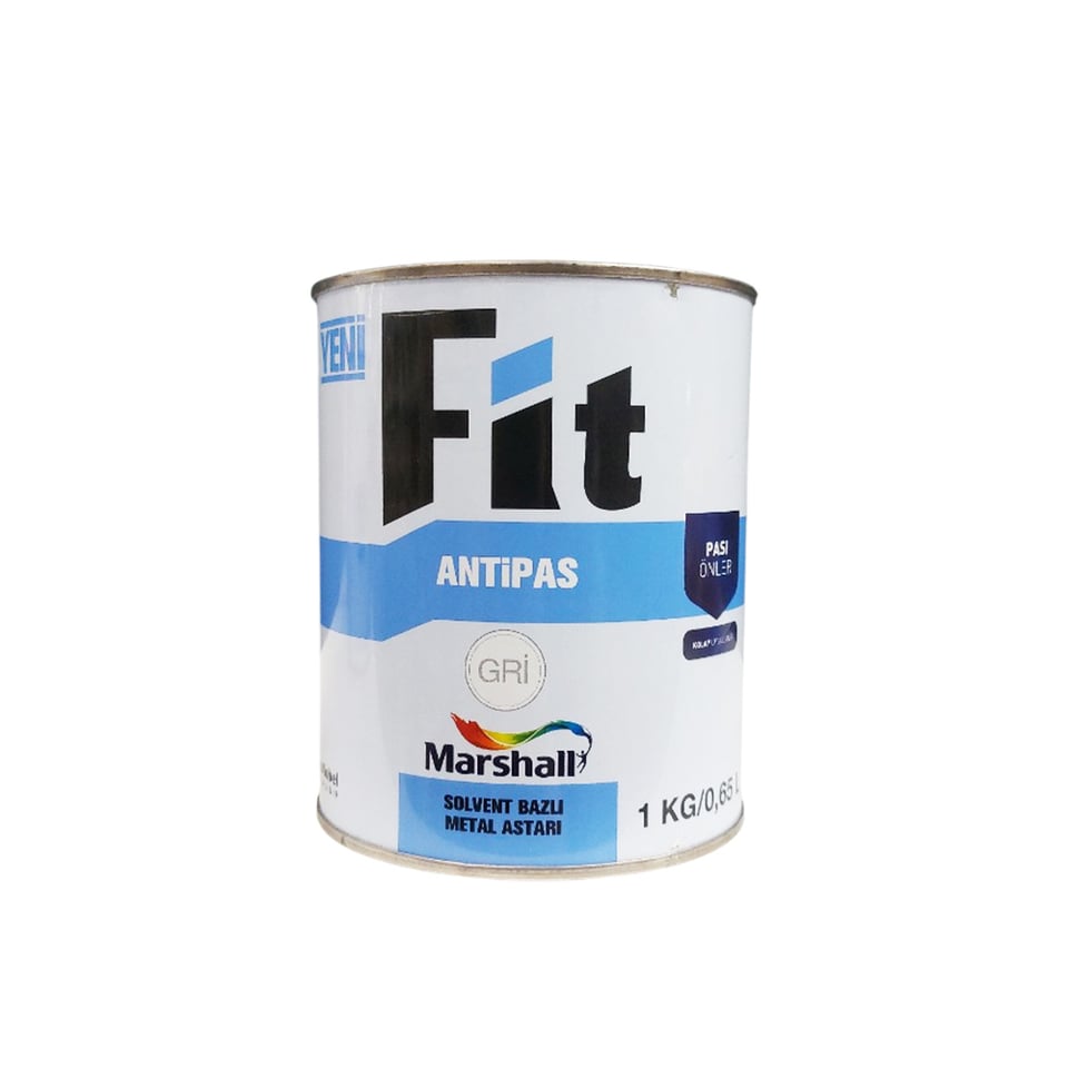 ანტიკოროზიული გრუნტი 1კგ  ნაცრისფერი FIT
