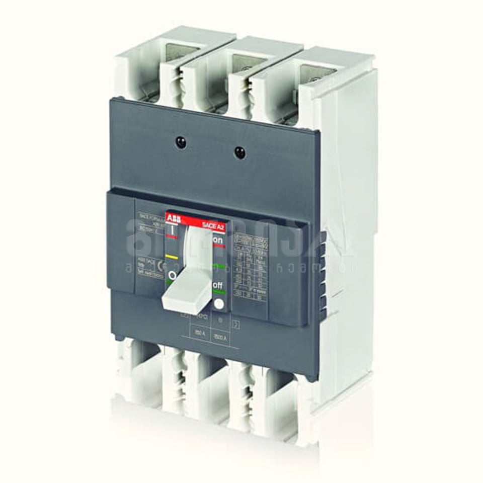 ავტომატ-ამომრთველი 3P A2N 200A 2.5kA ABB 1SDA066784R1