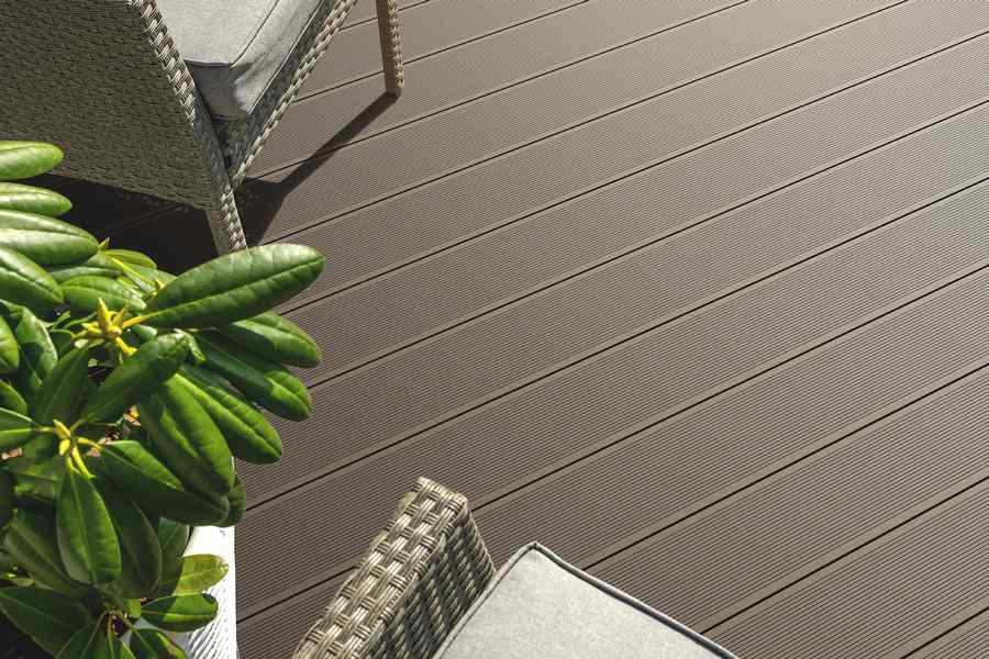 ტერასის დაფა BERGDECK WOOD Nut Brushed 1ც=0,36მ² 150x25x2400 მმ