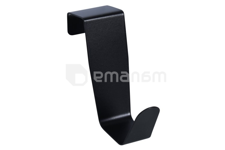 პირსახოცის საკიდი კაუჭი Bisk Trendy black