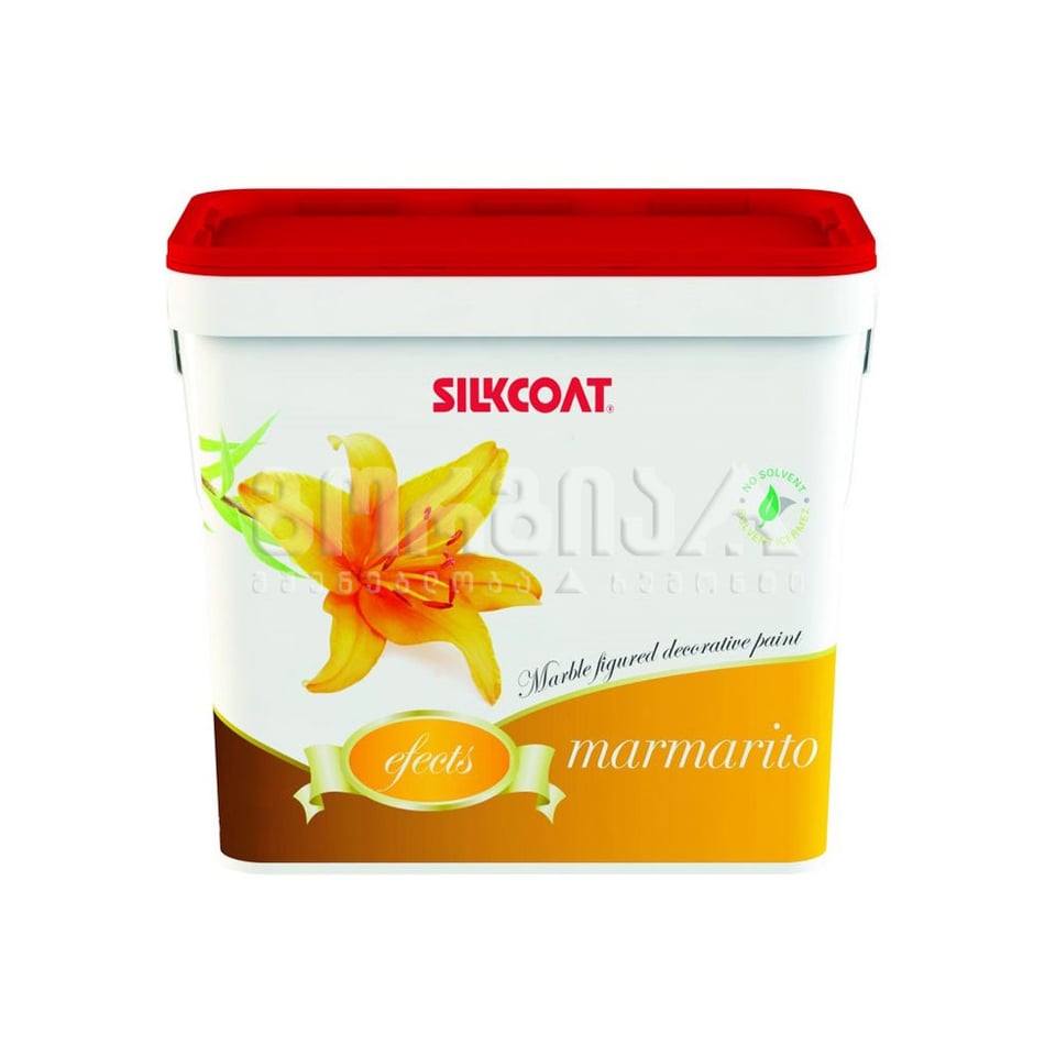 დეკორატიული საღებავი 4 კგ "MARMARITO" (გამჭვირვალე)