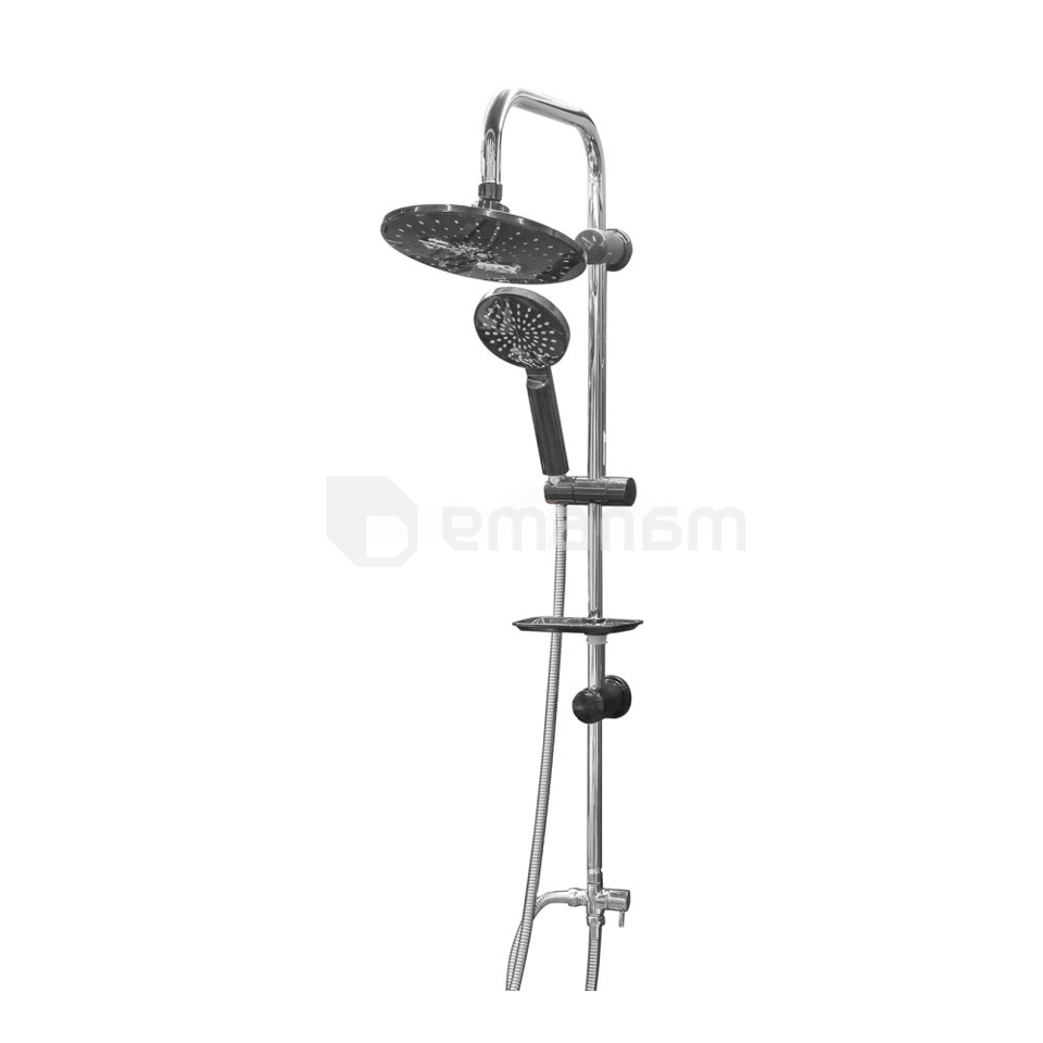 საშხაპე სისტემა Uso 12130315 Black/Chrome