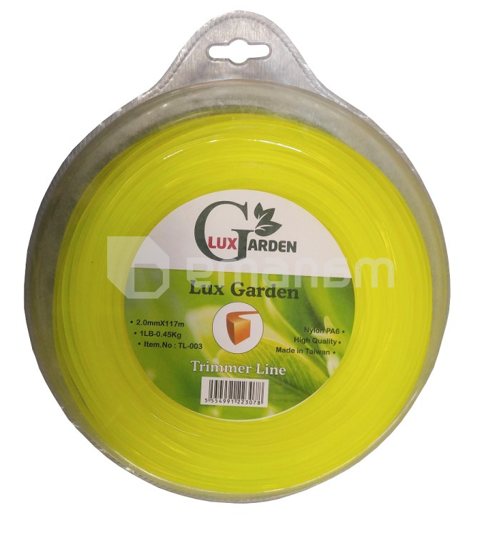 ძუა ტრიმერის მრგვალი Lux Garden TL-003 2 მმ 117 მ
