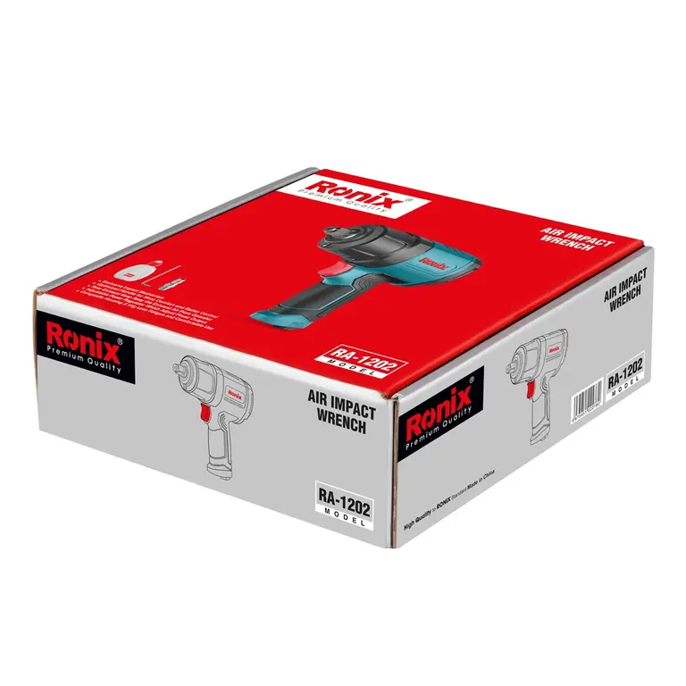პნევმატური დარტყმითი ქანჩსახრახნი Ronix RA-1202, 1/2 (1150N.m)
