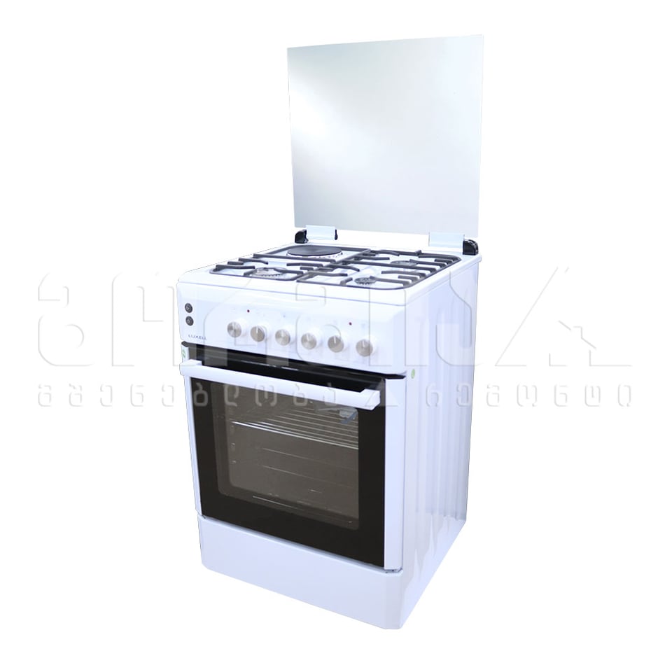 გაზქურა LF-60-GEG31 White LUXELL
