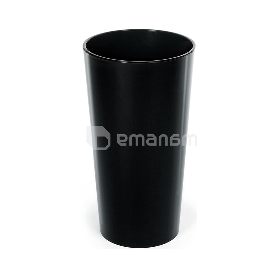 ქოთანი ყვავილის LAMELA Donica LILIA 400 - czarny 29,5 L