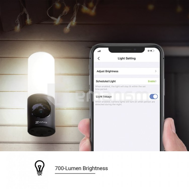 კამერა DPM 4MP LED-ნათ IP65 Wi-Fi EZVIZ LC3