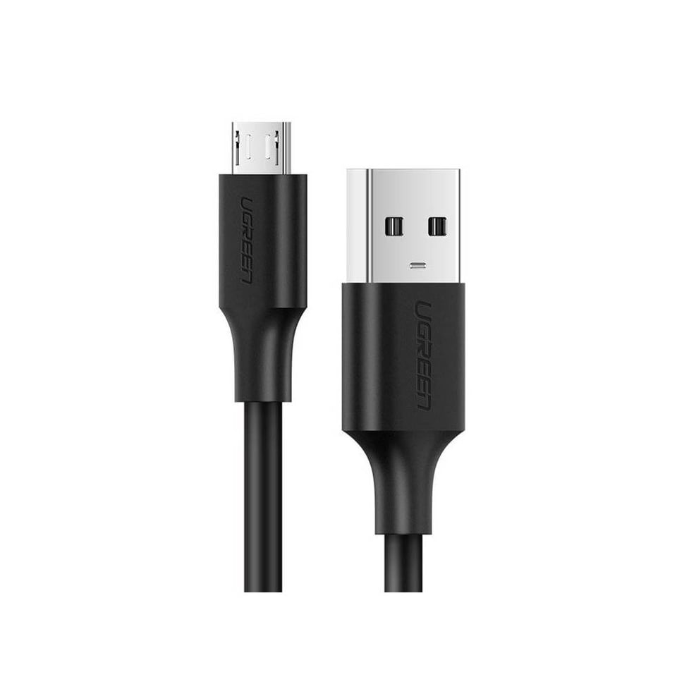 USB კაბელი UGREEN US289 (60138), USB to Micro USB, 2m, Black