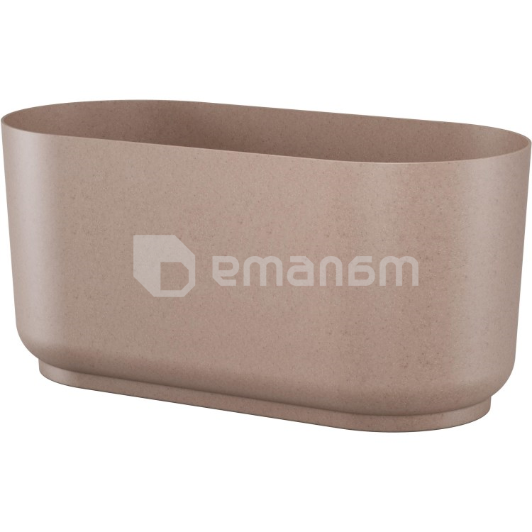 ქოთანი ყვავავილის FORM PLASTIC Satina Eco box 27 natural wood (4295-078)