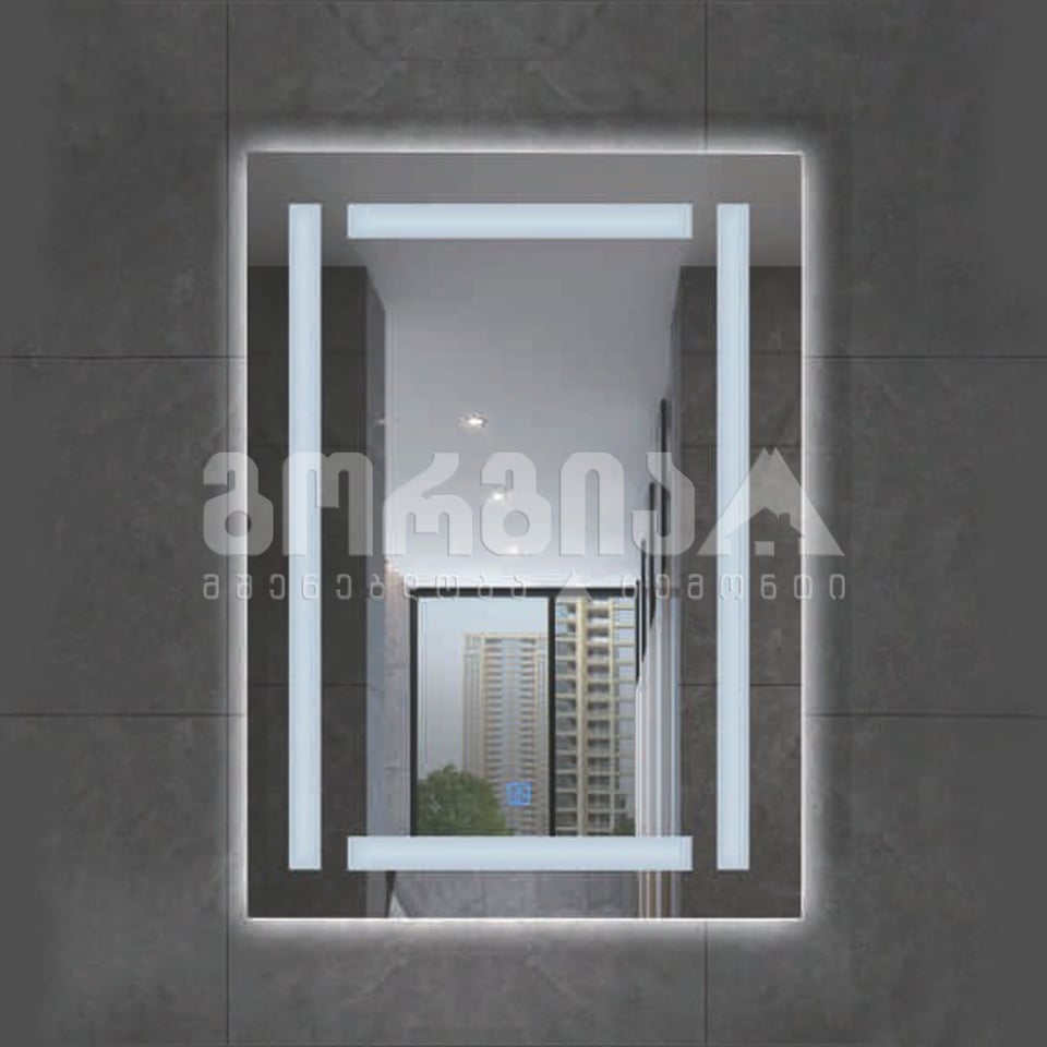 სააბაზანოს სარკე განათებით LED-057 80*60