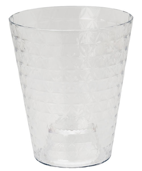 პლასტმასის ქოთანი ყვავილებისთვის FORM PLASTIC Diamond Petit transparent orchid cach 3790-T00 1.12 ლ