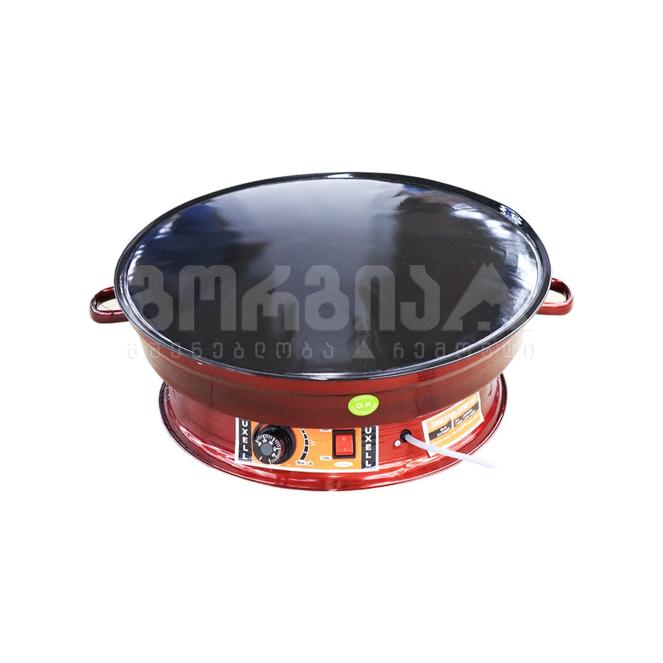 ბლინის საცხობი HMP-01 CLARET RED KUMTEL