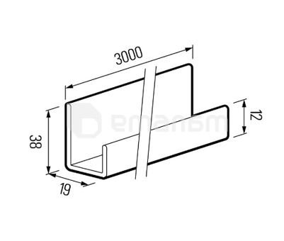 თამასა უნივერსალური Profile VOX Kerrafront FS-251 pearl grey 3 მ A