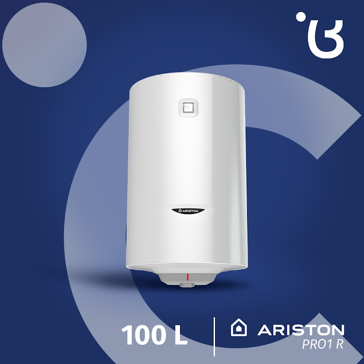 ARISTON - PRO1 R 100L 1.5kW წყლის ელექტრო გამაცხელებელი (3700591)