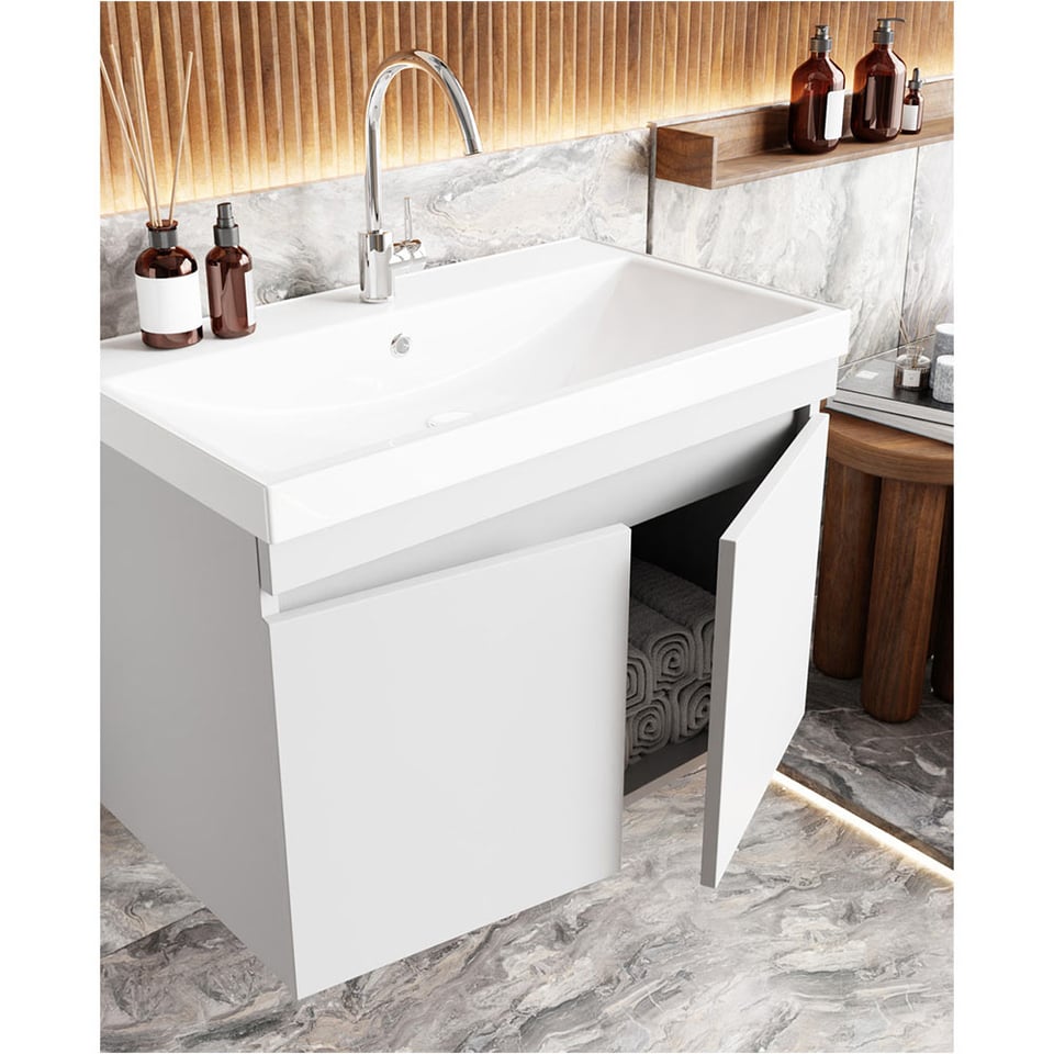 აბაზანის ავეჯის კომპლექტი 80სმ KOZA