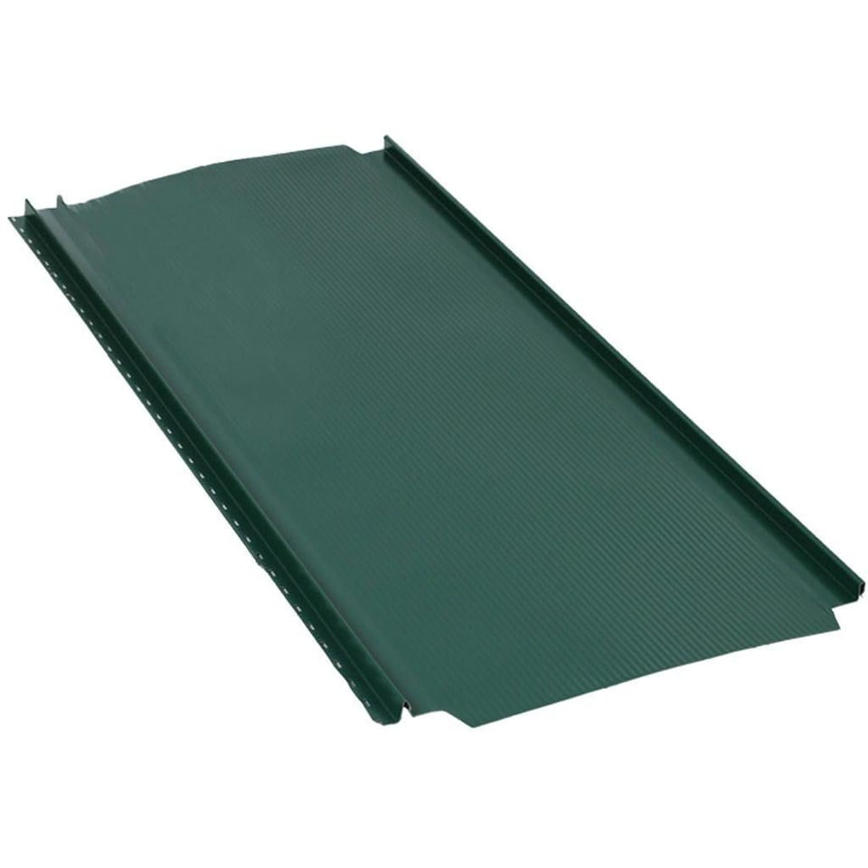 ტალღოვანი ჩამკეტ ფურცლიანი ფენილი 0.50X549 RAL 6005  ხაოიანი