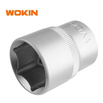 ქანჩის გასაღების პირი Wokin 154515, 1/2″, 15MM, Drive Socket (INDUSTRIAL), Silver