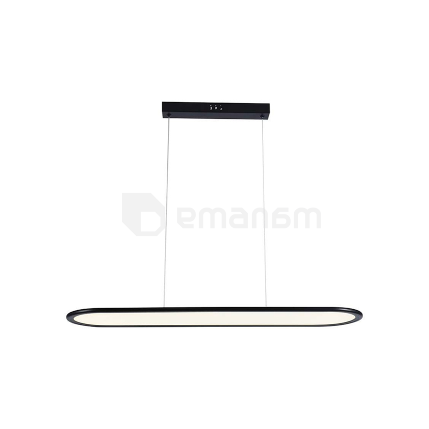 განათება V-TAC LED 24W 4000K 3000Lm შავი ფერი 10045
