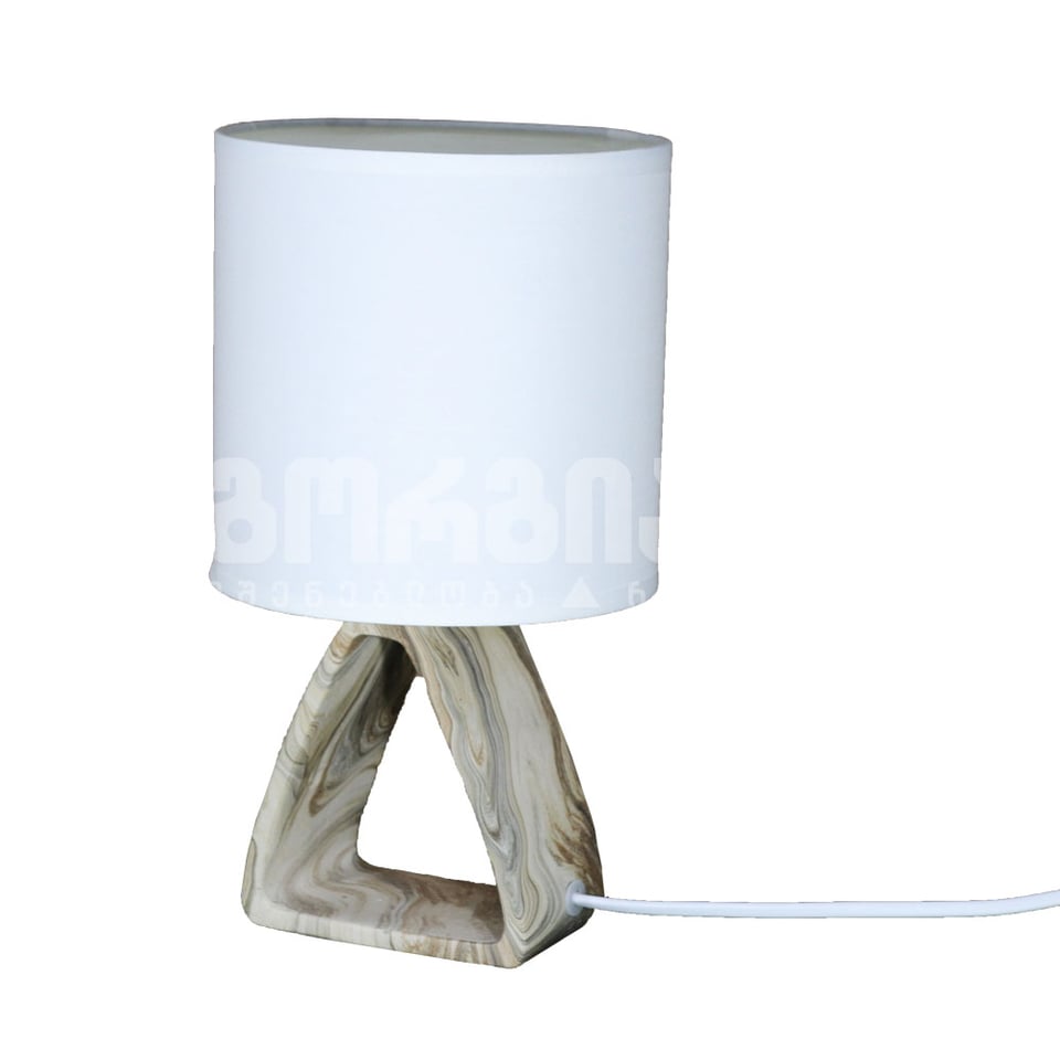 მაგიდის სანათი D4416 ყავისფერი