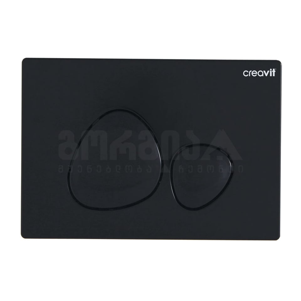 კედლის უნიტაზის ავზის პანელი GP7002.02 შავი პრიალა