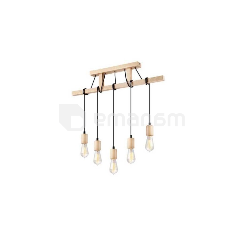 ჭაღი Lamkur LEON LM 5.97 Natural 5xE27 60W