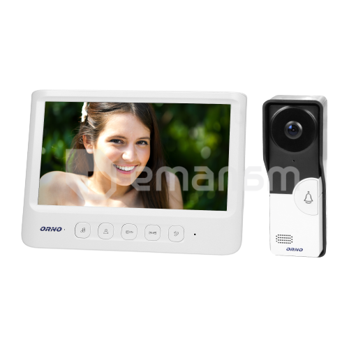 ვიდეო დომოფონი ORNO 7 IMAGO თეთრი
